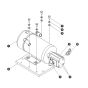 Motor and Pump Assembly for Skyjack SJIII 4740 DC Scissor Lift