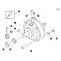 Rear Brake Assembly for Skyjack SJIII 4740 DC Scissor Lift
