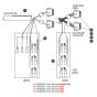 Rear Manifold Harness (S/N 70201095 & Below) Assembly for Skyjack SJIII 4740 DC Scissor Lift