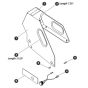 Secondary Guard Lift Enable (CE Only) Assembly for Skyjack SJIII 4740 DC Scissor Lift