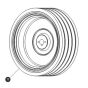 Wheel Assembly for Skyjack SJIII 4740 DC Scissor Lift