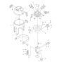 Upper Body Assembly for Makita SK204