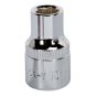 WallDrive Socket 10mm 1/2"Sq Drive Fully Polished Sealey Part No. SP1210