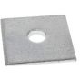 Square Plate Washer, M16 (Hole) Size: 2", Thick: 3mm - Each
