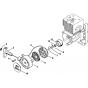 Rewind Starter for Stihl SR 5600