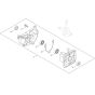 Crankcase for ECHO SRM-222ES/L