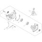 Crankcase for ECHO SRM-236/U