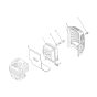 Muffler for ECHO SRM-350ES/U