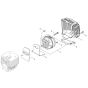 Muffler for ECHO SRM-520ES/U