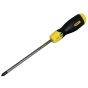 Cushion Grip Screwdriver Pozi PZ1 x 75mm by Stanley - 0-64-955