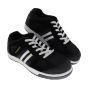 UK Size 10 Stanley Cody S1P Safety Trainers Black/White Stripe - Steel Toecap, Oil Resistant Sole