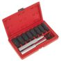 Locking Wheel Nut Removal Set 10pc Sealey Part No. SX272