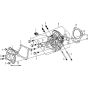Cylinder Cover for Husqvarna TF 338