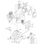Carburettor & Fuel Tank for THB2510