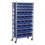 Mobile Bin Storage System 36 Bins Sealey Part No. TPS36