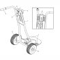 Trolley Assembly for Altrad Belle RTX Trench Rammer