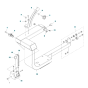 Arm Assembly for Husqvarna TS 90