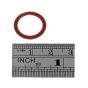 Bottom Nut Washer fits Villiers S19, S24, S25, S25/4, V Type Carburettors - OEM No. V107X3