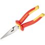 Long Nose Pliers High Leverage VDE 200mm (8in) by IRWIN - 10505869