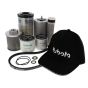 Service Kit (1000hr) for Kubota U17-3α Mini Excavator - OEM No. W21CK 00347