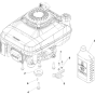 Engine-5 Assembly for Husqvarna