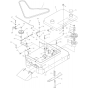 Mower Deck for Husqvarna W3213A