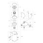 Tank Assembly for Husqvarna W 70