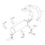 Exhaust Assembly for Wacker 5001