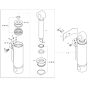 Tilt Ram Assembly for Wacker 50Z3