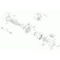Axle Case & Wheel Hub Assembly