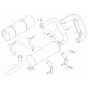 Exhaust Assembly for Wacker 6001