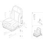 Seat Assembly for Wacker DT23