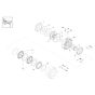 Brake Assembly for Wacker DV100