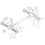 Axle Assembly for DV90 Dumper
