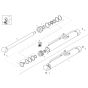 Tilt Ram Assembly - Wacker DW20-2