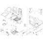Seat Assembly for Wacker DW50