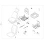 Seat Assembly for Wacker TH412
