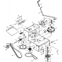 Rear Deck Assembly for WG3613E