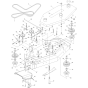 Cutting Deck Assembly for WG4815P