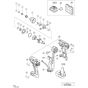 Main Assembly for Hikoki WM10DBL