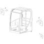 Mirror Assembly for Neuson 75Z3