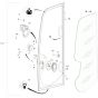Door Assembly for Wacker 9503