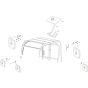Mirror Assembly for Wacker 9503