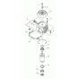 Motor Head Assembly for Wacker