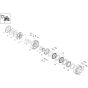 Brake Assembly for Wacker EW100-2