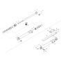 Dipper Arm Cylinder Assembly