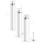 Telescopic Mast for Wacker LB50H