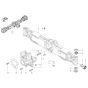 Axle Tube Assembly for TH730