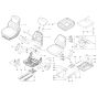 Seat Assembly for Wacker TH735