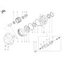 Front Wheel Hub for Wacker TH735